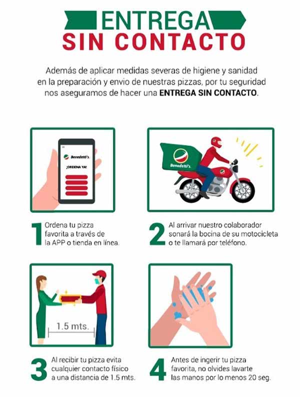 Entrega de Benedetti's Pizza