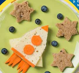 Emparedado de atún para los niños