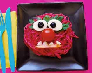 Recetas divertidas para niños pasta
