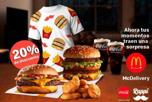 Momentos McDelivery, la promoción de McDonald’s y Rappi