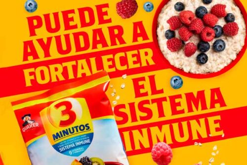 La vitamina B12 incluida en la avena Quaker protege la salud de tu familia